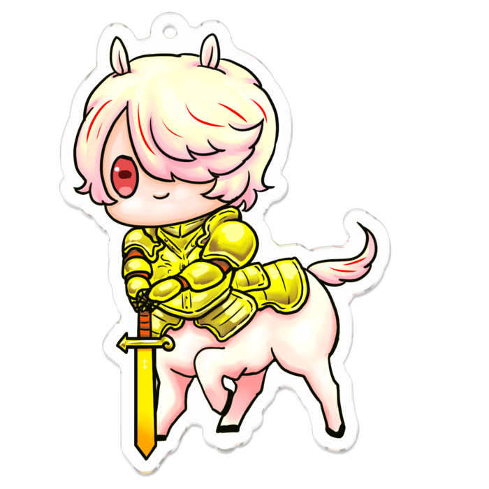 アクリルキーホルダー - 70 x 70 (mm)