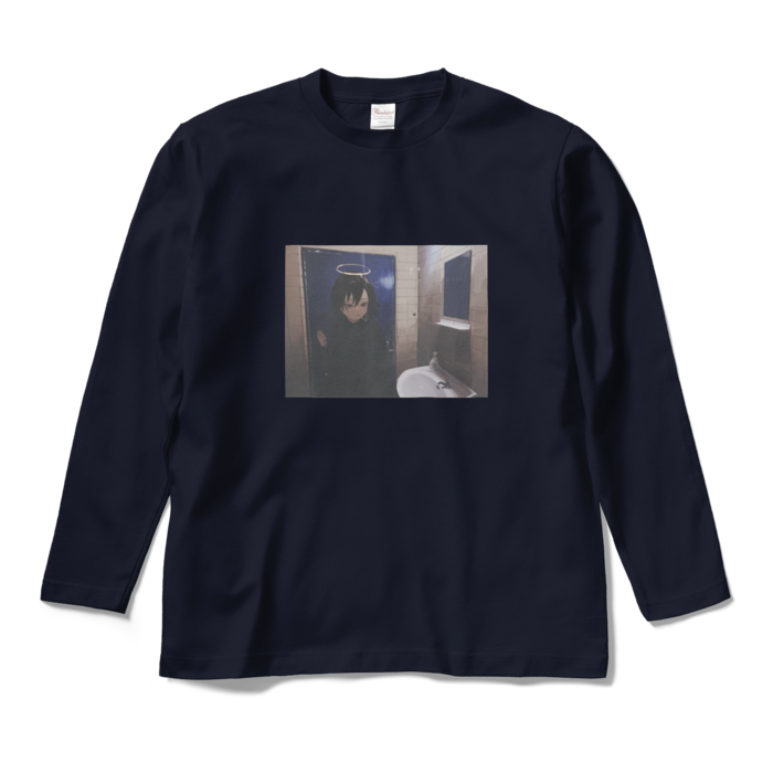 ロングスリーブTシャツ - M - ネイビー