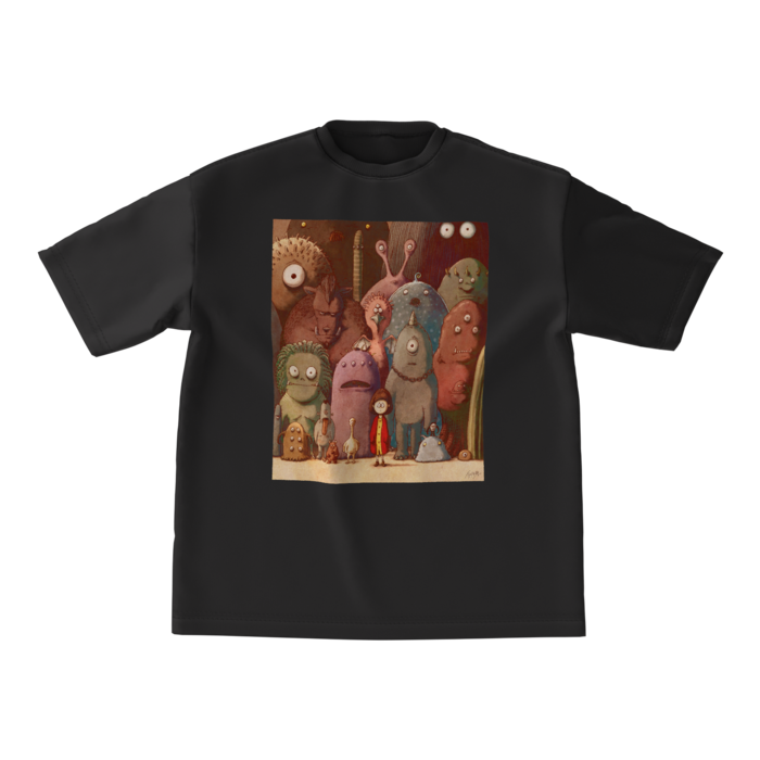 ビッグシルエットTシャツ- Mサイズ