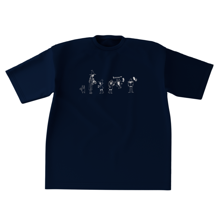 ビッグシルエットTシャツ - XL - 正面(1)