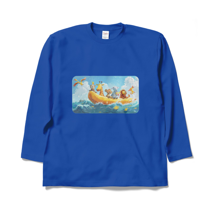 ロングスリーブTシャツ - XL - ロイヤルブルー