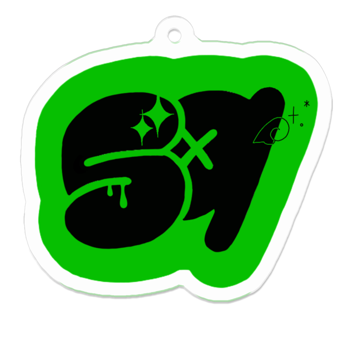 アクリルキーホルダー - 50 × 50 (mm)