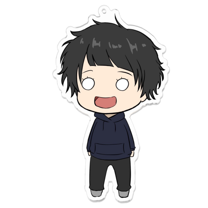 アクリルキーホルダー - 100 x 100 (mm)