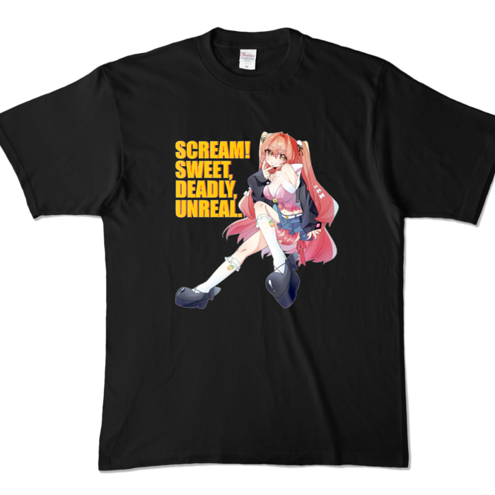 カラーTシャツ - XL - ブラック (濃色)