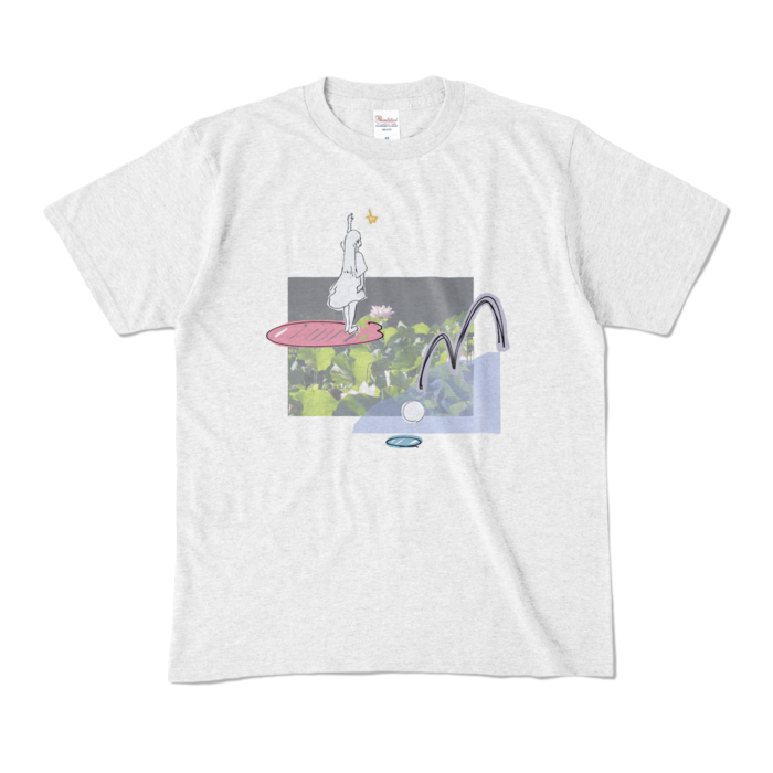 カラーTシャツ - M - アッシュ (淡色)