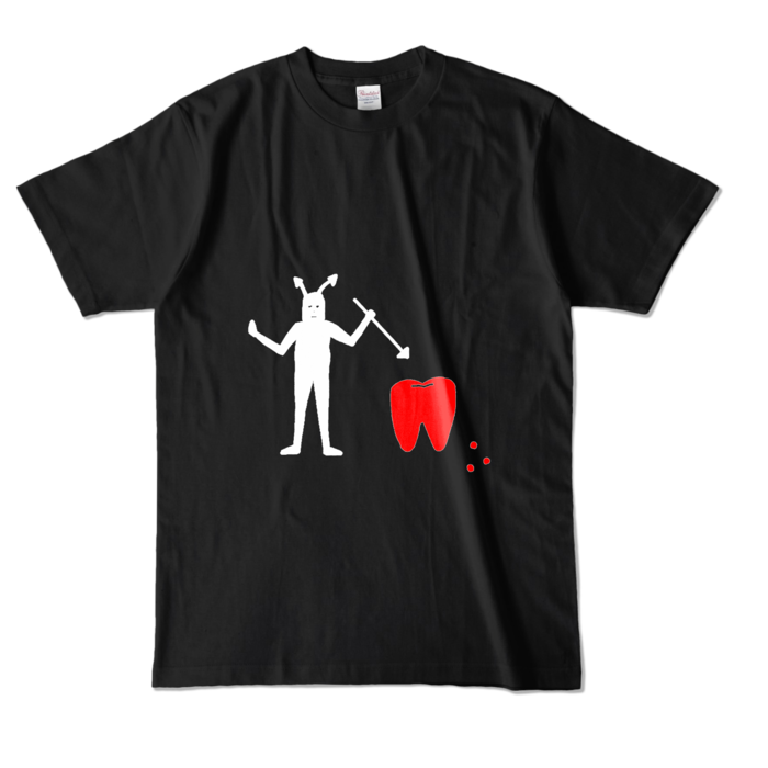 カラーTシャツ - L - ブラック (濃色)