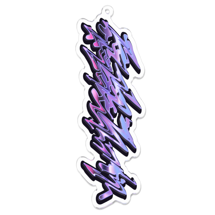 アクリルキーホルダー - 100 x 100 (mm)