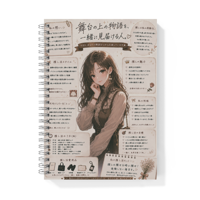 リングノート - A5 - 片面