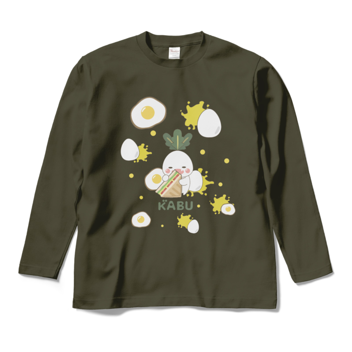 ロングスリーブTシャツ - M - アーミーグリーン