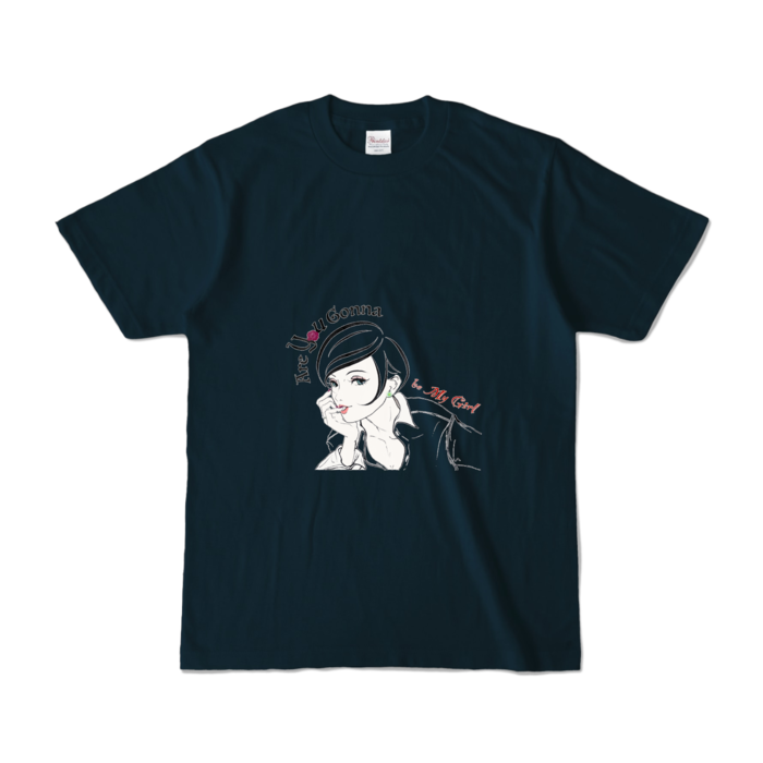 カラーTシャツ - S - ネイビー (濃色)