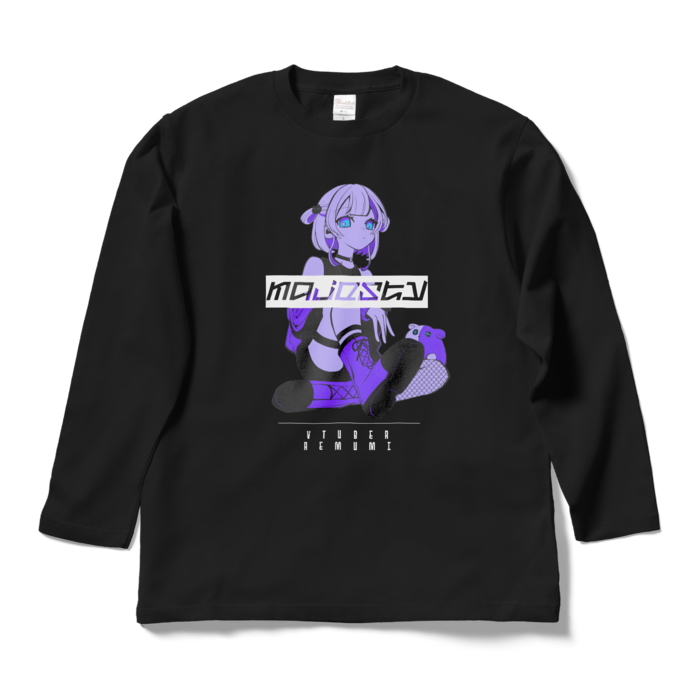 ロングスリーブTシャツ - L - ブラック