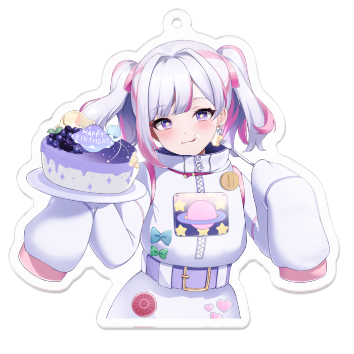 アクリルキーホルダー - 70 x 70 (mm)
