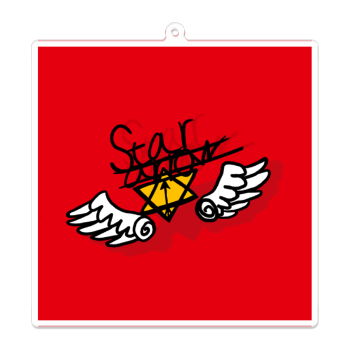 アクリルキーホルダー - 100 x 100 (mm)