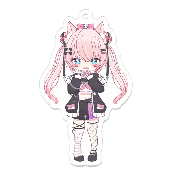 アクリルキーホルダー - 70 x 70 (mm)