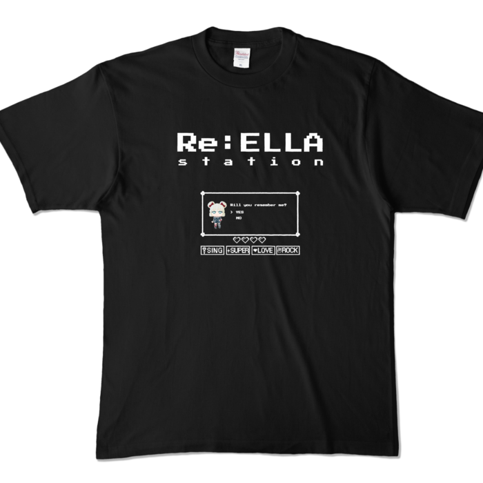 カラーTシャツ - XL - ブラック (濃色)