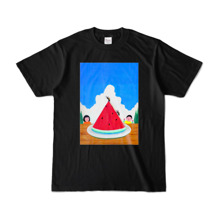 カラーTシャツ - S - ブラック (濃色)