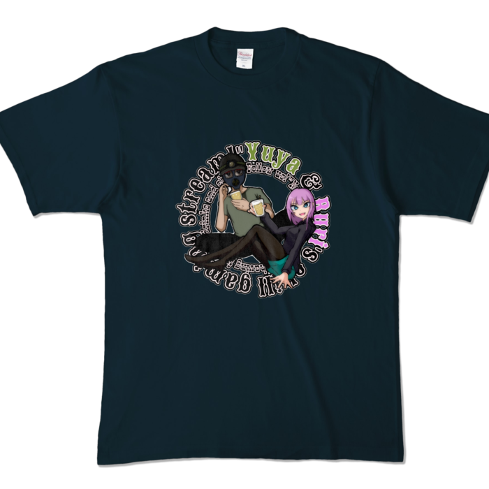 カラーTシャツ - XL - ネイビー (濃色)
