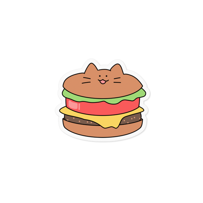 ステッカー - 100 x 100 (mm)