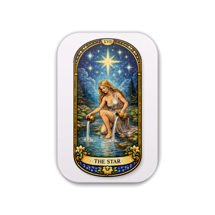 ザ・スター缶バッジ - 角丸 51x76mm(17)