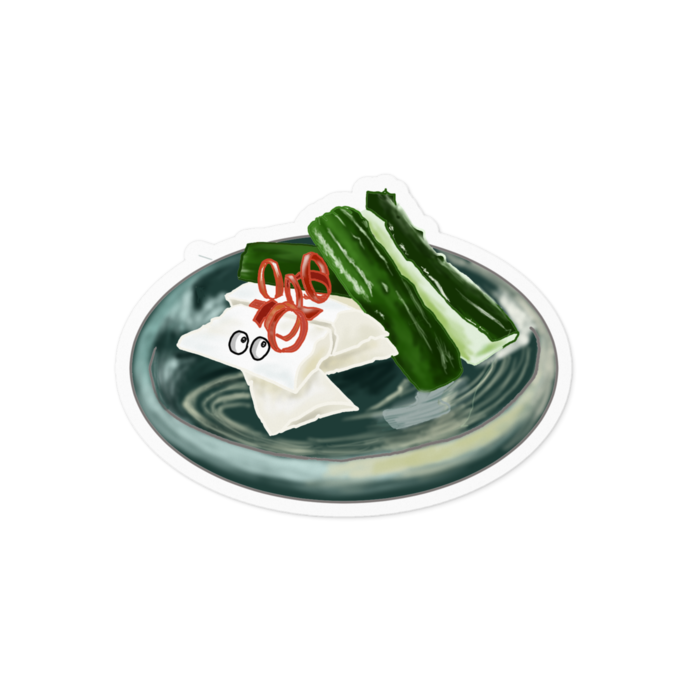 ステッカー - 100 x 100 (mm)