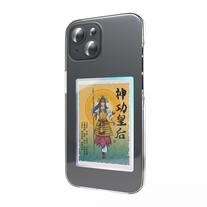 オーロラスマホステッカー - 縦