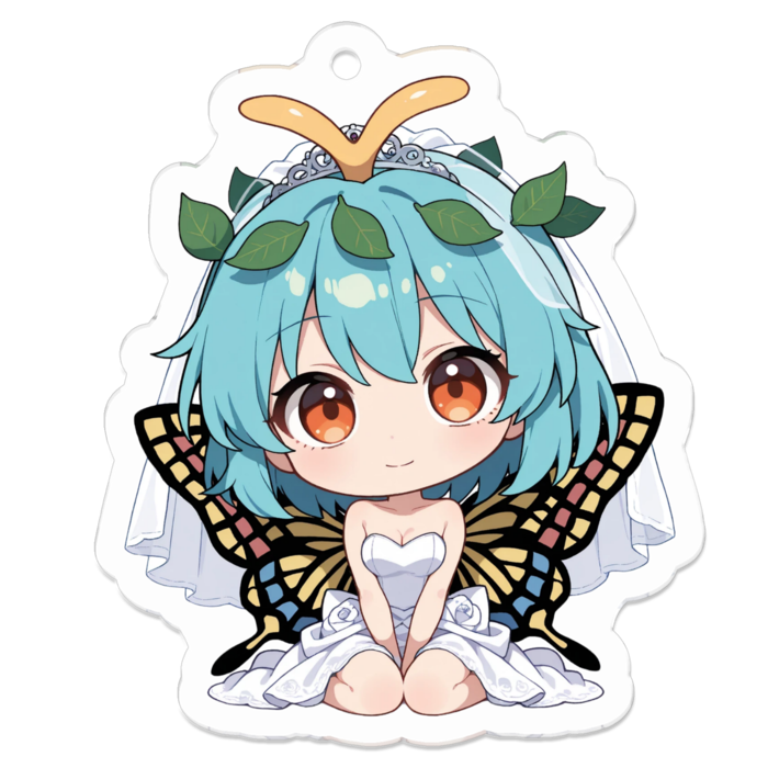 アクリルキーホルダー - 50 x 50 (mm)(キャラのみ)