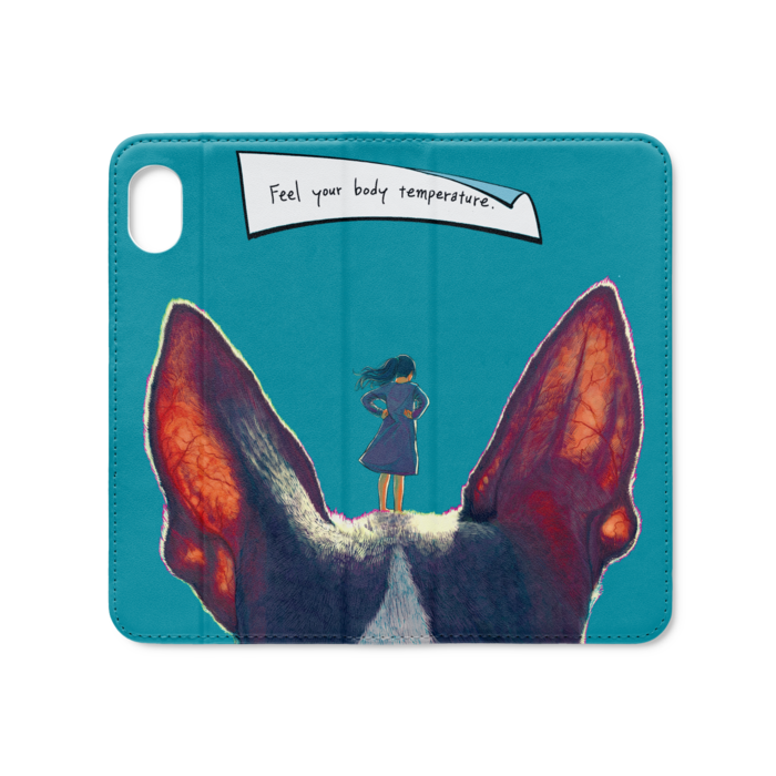 手帳型iPhoneケース（ベルトなし） - iPhone XR - ストラップ穴 なし