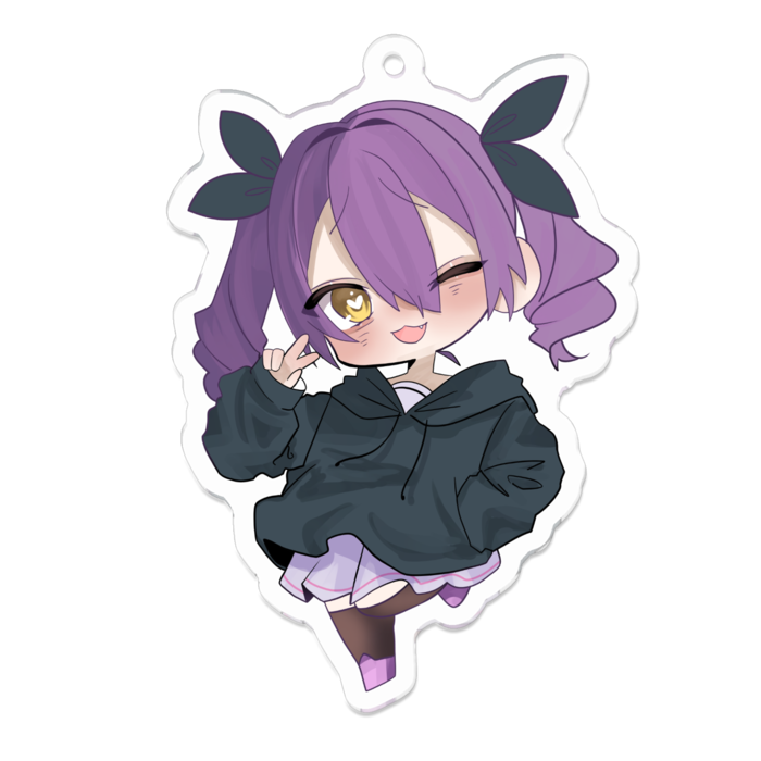 アクリルキーホルダー - 70 x 70 (mm)