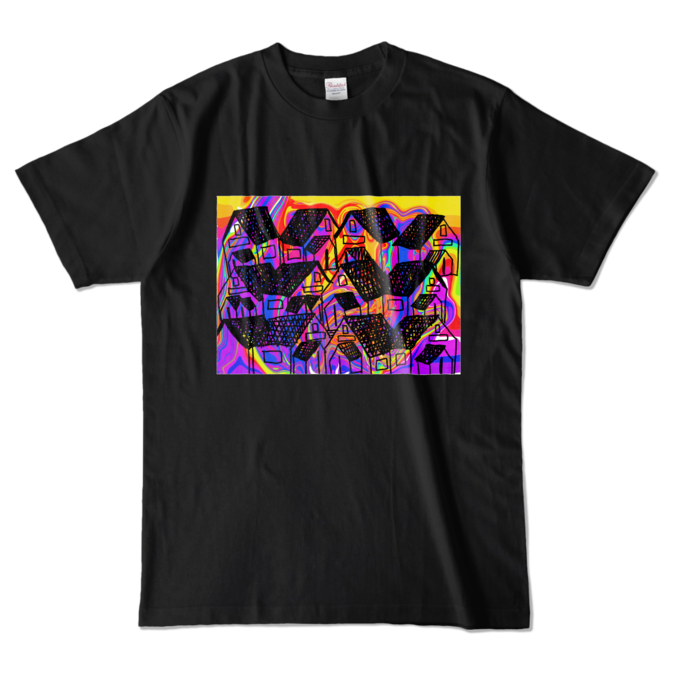 カラーTシャツ - L - ブラック (濃色)
