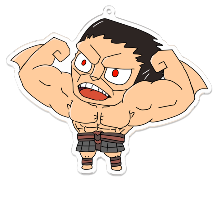 アクリルキーホルダー - 100 x 100 (mm)(1)