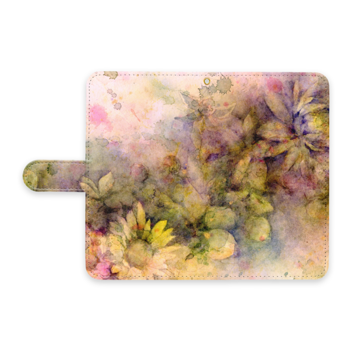 手帳型Androidケース - L - ストラップ穴 あり