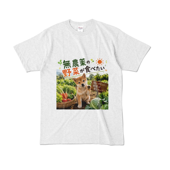カラーTシャツ - L - アッシュ （淡色）
