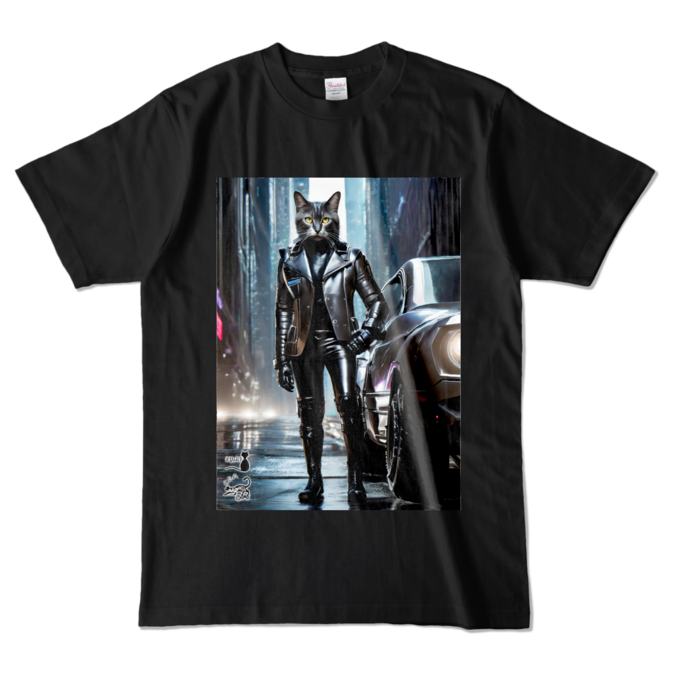 カラーTシャツ - L - ブラック (濃色)
