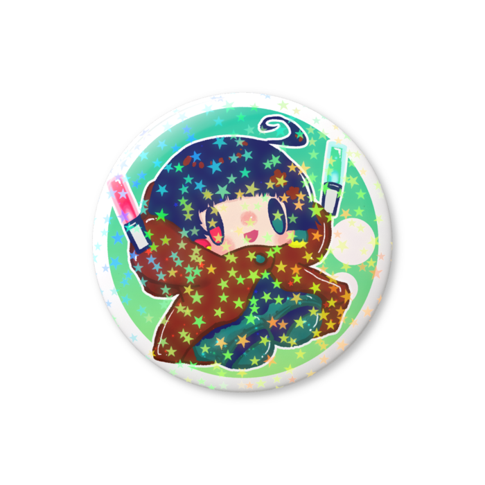 ホログラム缶バッジ - 56mm