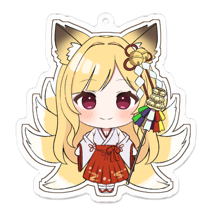 アクリルキーホルダー - 70 x 70 (mm)