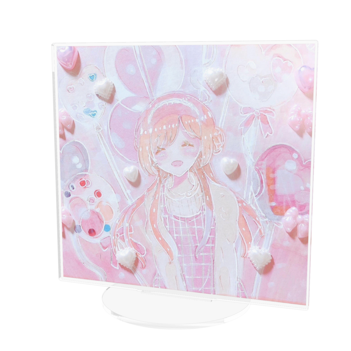 アクリルフィギュア - 160x160mm