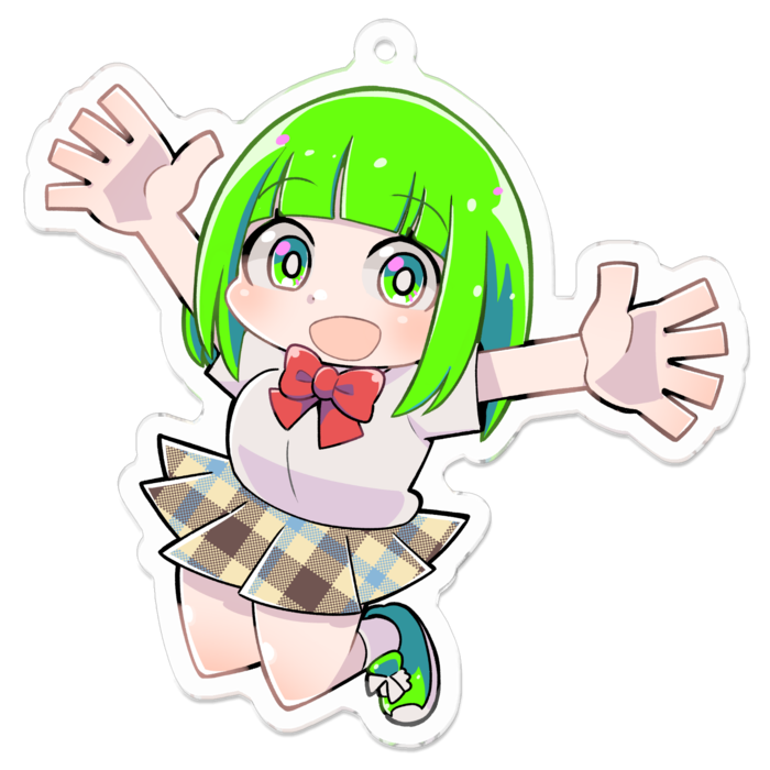 アクリルキーホルダー - 70 x 70 (mm)