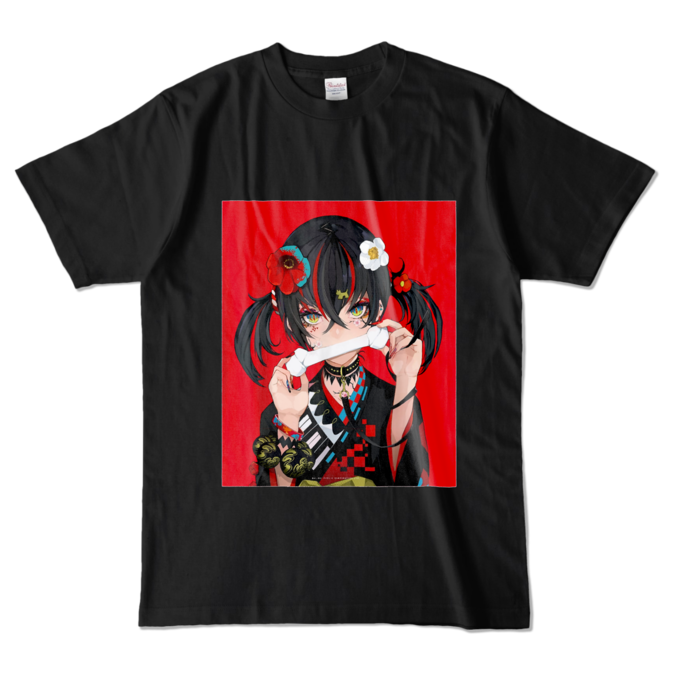 カラーTシャツ - L - ブラック (濃色)