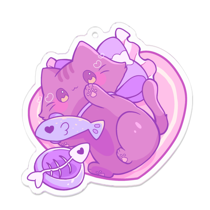 アクリルキーホルダー - 70 x 70 (mm)