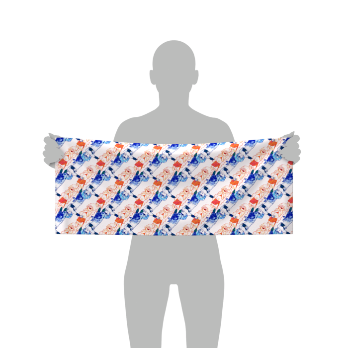 フェイスタオル - 84 × 34cm