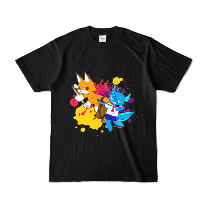 カラーTシャツ - S - ブラック (濃色)