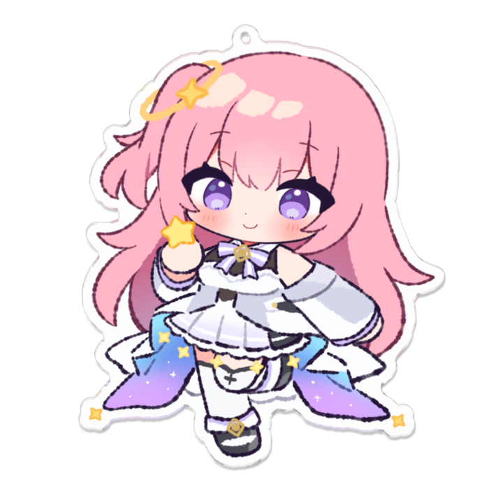 アクリルキーホルダー - 100 x 100 (mm)