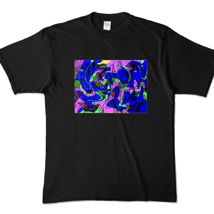 カラーTシャツ - XL - ブラック (濃色)