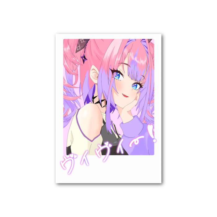 フォト風カード - 縦 - 片面