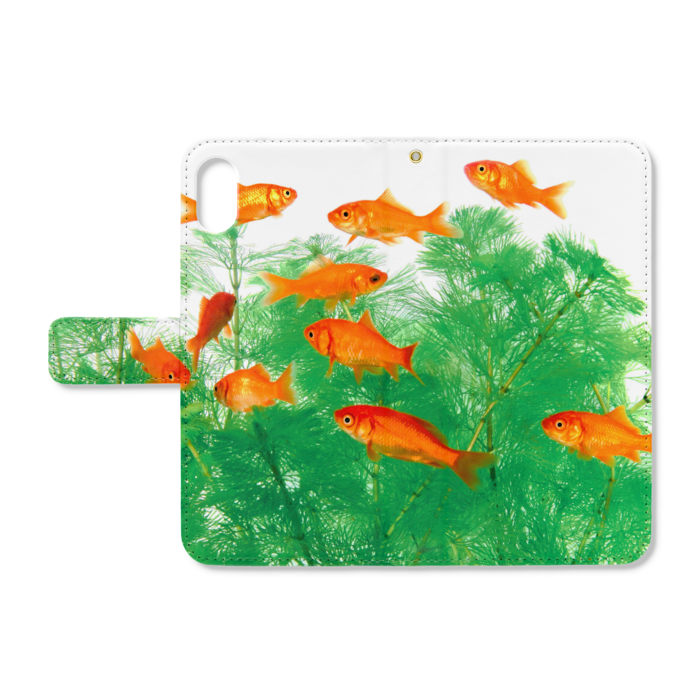 手帳型iPhoneケース - iPhone XSMax - ストラップ穴 あり