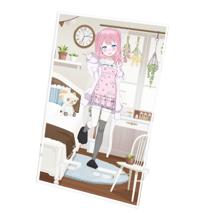 アクリルスマホスタンド - 100x160mm