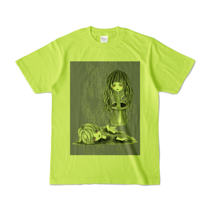 カラーTシャツ - S - ライトグリーン (淡色)