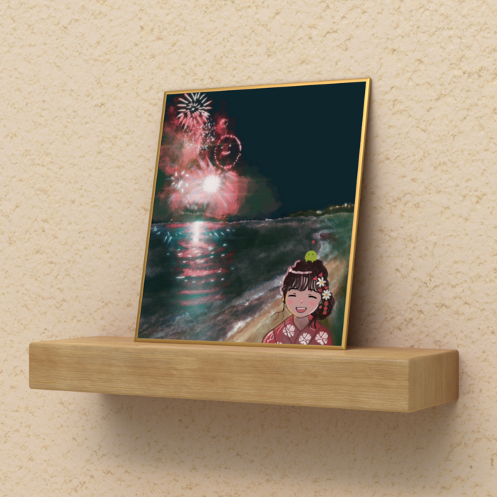 色紙 - ミニ（H135 × W120mm）