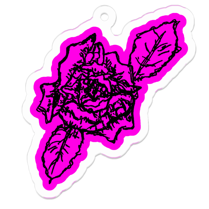 アクリルキーホルダー - 50 x 50 (mm)