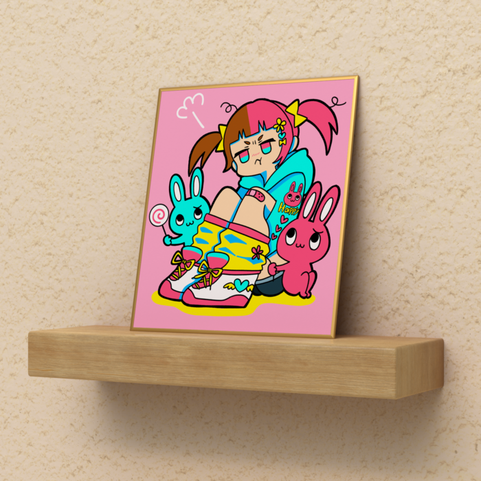 色紙 - ミニ（H135 × W120mm）